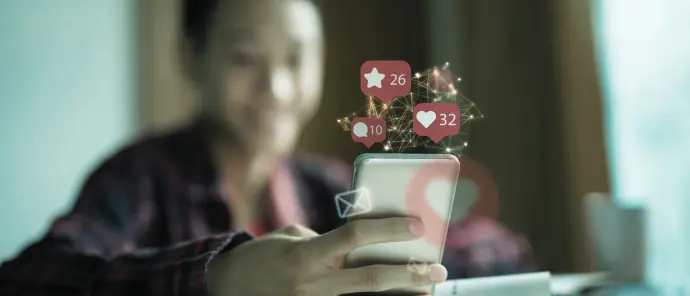 interactions réseaux sociaux